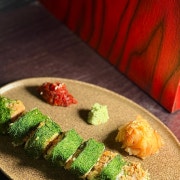 녹진한 안키모 감태김밥과 3종 곁들임 메뉴 사진(네이버)