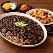 세트3) 쟁반짜장2인+탕수육 메뉴 사진(네이버)