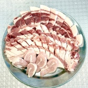 한돈 메뉴 사진(네이버)
