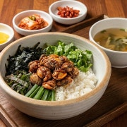 (점심특선) 꼬막비빔밥 정식(국포함) 메뉴 사진(네이버)