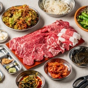 십년한우 한판(600g) 메뉴 사진(네이버)