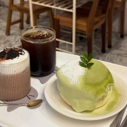 제주 말차 수플레 메뉴 사진(네이버)
