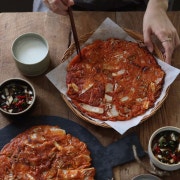 김치전 메뉴 사진(네이버)