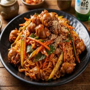 골뱅이 비빔면 메뉴 사진(네이버)