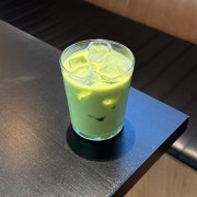 말차라떼 메뉴 사진(네이버)