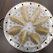 감자만두+고기만두 메뉴 사진(네이버)
