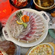 산오징어섞어회 메뉴 사진(네이버)