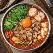 (점심특선)바지락 순두부전골(2인) 메뉴 사진(네이버)
