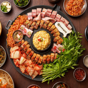듀록흑돼지삼겹살 한 판 메뉴 사진(네이버)
