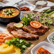 항아리 갈비 세트 메뉴 사진(네이버)