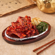 <시그니처>직화 등갈비구이 메뉴 사진(네이버)