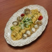백생합오일파스타 메뉴 사진(네이버)