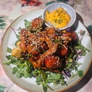 닭목살구이 메뉴 사진(네이버)