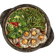 가리비백합탕 메뉴 사진(네이버)