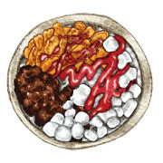 딸기시럽빙수 메뉴 사진(네이버)