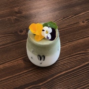연꽃라떼 메뉴 사진(네이버)