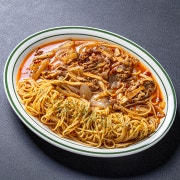 우삼겹 알리오올리오 메뉴 사진(네이버)
