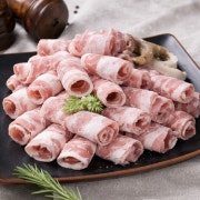 대패삼겹살(100g) 메뉴 사진(네이버)