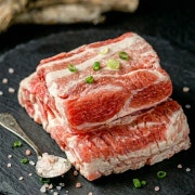 생갈비 메뉴 사진(네이버)