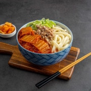 김치 우동 메뉴 사진(네이버)