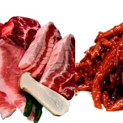 450g 커플셋트 메뉴 사진(네이버)