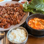점심특선 황금우렁이쌈밥 메뉴 사진(네이버)