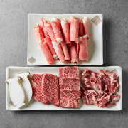 소고기세트(호주,미국)400g 메뉴 사진(네이버)