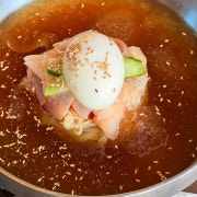 물밀면 메뉴 사진(네이버)