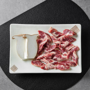 소갈비살(미국산)100g 메뉴 사진(네이버)