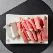 차돌박이(미국산)100g 메뉴 사진(네이버)