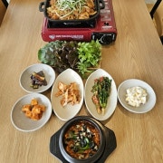 닭불고기 우렁쌈밥 메뉴 사진(네이버)