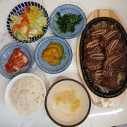 LA갈비정식 메뉴 사진(네이버)