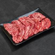 한우꽃살,살치살(100g) 메뉴 사진(네이버)