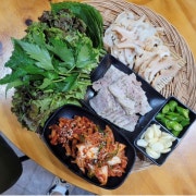 골뱅이보쌈SET 메뉴 사진(네이버)
