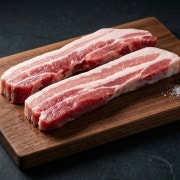 생삼겹살 200g(국내산) 메뉴 사진(네이버)