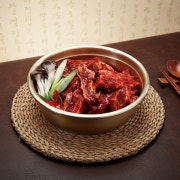 매운 돼지 등갈비찜 메뉴 사진(네이버)