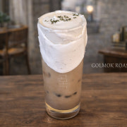 바닐라빈 크림라떼 메뉴 사진(네이버)