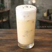 애플망고 크림 라떼 메뉴 사진(네이버)