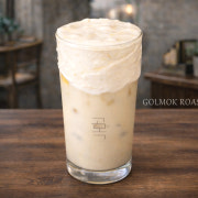 옥수수 크림 라떼 메뉴 사진(네이버)