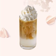 슈크림라떼 메뉴 사진(네이버)