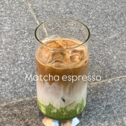 말차에스프레소 메뉴 사진(네이버)
