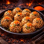 날치알 주먹밥 메뉴 사진(네이버)
