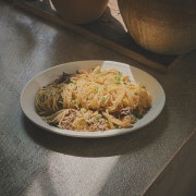 소불고기 쪽파 파스타 메뉴 사진(네이버)