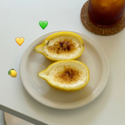 레몬 포셋 브륄레 (2ea) 메뉴 사진(네이버)