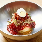 명태회비빔밀면 메뉴 사진(네이버)