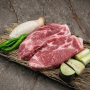 숙성 목살 (140g) 메뉴 사진(네이버)