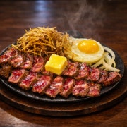 데판 타다끼스테이크 메뉴 사진(네이버)