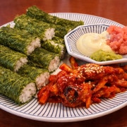 명란마요감태김밥 메뉴 사진(네이버)