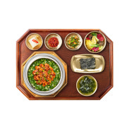 남도 꼬막 솥밥 반상 메뉴 사진(네이버)