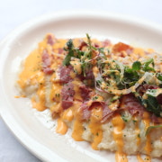 베이컨 크림 리조또 메뉴 사진(네이버)
